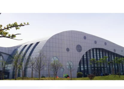 北海会议中心外景网架工程